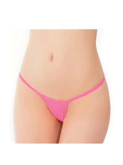 Coquette Low Rise G-String Hot Pink OS/XL 1
